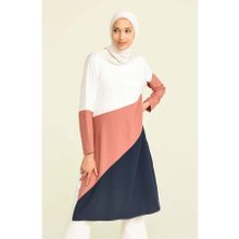 Sefamerve 6447-07 Ekru Kadın Tunik