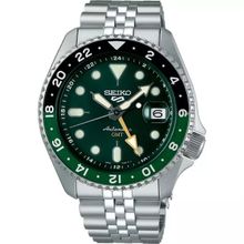 Seiko 5 Sports GMT SSK035K Metalik Gri Erkek Kol Saati