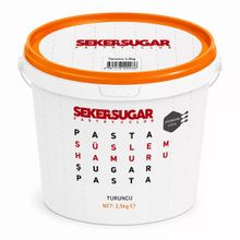 Şeker & Sugar 2.5 kg Turuncu Şeker Hamuru