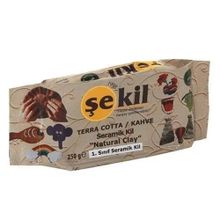 Şekil 250 gr Terracota Kahve Seramik Hamuru