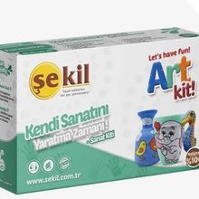 Şekil Seramik Yapım Sanat Seti