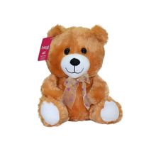 Selay 1181 30 cm Oturan Ayı Kahverengi Peluş