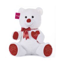 Selaytoys 1045B 65 cm Beyaz Tıkıl Ayı Oyuncak
