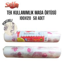 Self Tek Kullanımlık 100x120 cm 2'li Masa Örtüsü