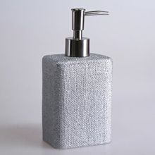 Selim Linen Gümüş Sıvı Sabunluk