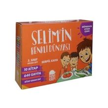 Selimin Renkli Dünyası 3. Sınıf (10 Kitap) - Serpil Kaya - Mavi Kirpi Yayınları