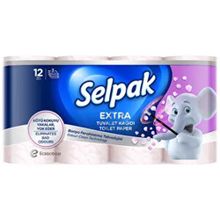 Selpak 12'li Extra Banyo Ferahlatma Tuvalet Kağıdı