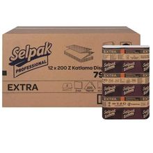 Selpak Extra Z Katlama 200 Adet Dispanser Havlu (4 adet)