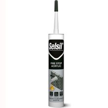 Selsil 3972 290 ml Beyaz Yangın Durdurucu Akrilik Mastik