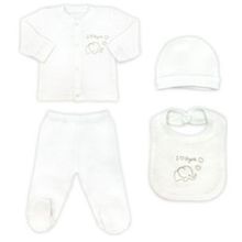 Sema Baby Organic  5 Parça Hastane Çıkışı Zıbın Seti