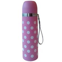 Sema Baby Pembe Puantiyeli 500 ml Bebek Termosu