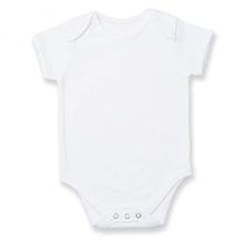 Sema Baby Yarım Kol Beyaz Prematüre Penye Çıtçıtlı Badi