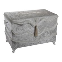 Sema Home Hikmet Büyük Kadife KaplamaIı Çeyiz Sandığı