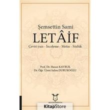 Şemsettin Sami Letaif - Hasan Kavruk
