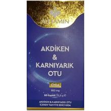 Şenay Aftamin Akdiken Karnıyarık Otu 860 mg 60 Kapsül