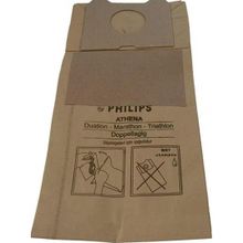 Seninürünün Philips HR1300 3 Katlı 10 Adet Kağıt Uyumlu Süpürge Toz Torba