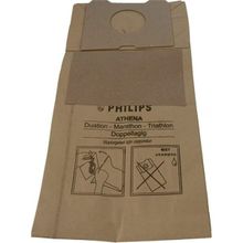 Seninürünün Philips HR6840 3 Katlı 10 Adet Kağıt Uyumlu Süpürge Toz Torba