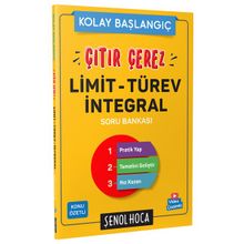 Şenol Hoca Yayınları - Çıtır Çerez Limit Türev İntegral