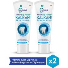 Sensodyne 2x75 ml Promine Aktif Diş Minesi Kalkanı Beyazlatıcı Naneli Diş Macunu