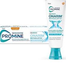 Sensodyne 3x75 ml Promine Diş Minesi Onarım Beyazlatıcı Diş Macunu