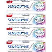 Sensodyne 4x50 ml Çok Yönlü Koruma Gelişmiş Beyazlık Diş Macunu
