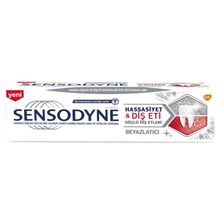 Sensodyne Beyazlatıcı Hassasiyet Diş Eti 75 ML Diş Macunu