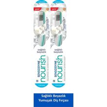 Sensodyne Nourish Sağlıklı Beyazlık 2'li Yumuşak Diş Fırçası