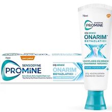 Sensodyne Promine Onarım Beyazlatıcı Nane Ferahlığı 12x75 ml Diş Macunu