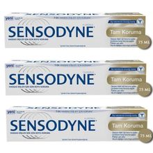 Sensodyne Tam Koruma 3 Adet 75 ml Diş Macunu