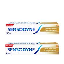 Sensodyne Tam Koruma ve Beyazlatıcı 2x50 ml Diş Macunu