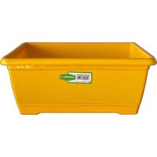 Şenyayla Göreme Balkon Saksı 4,5 Lt. No:1(13*16,5*30 Cm) - Sarı