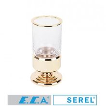 Serel 140110012A Altın Görünümlü Luna Tezgah Üstü Diş Fırçalık