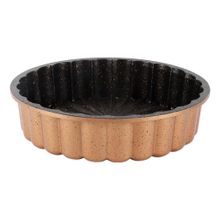 Serenk Fun Cooking Papatya Alüminyum 28 cm Sarı Döküm Granit Kaplama Tart Kalıbı