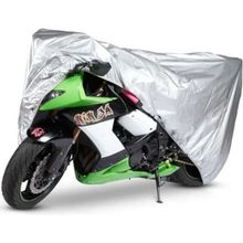 Sergül Kadırga Kdr 250 Çantalı Miflonlu Premium 4 Mevsim Koruma Gri Motosiklet Brandası