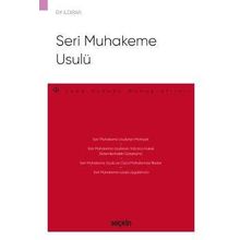 Seri Muhakeme Usulü - Elif Ildırar