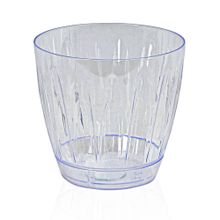 Serinova OR03 Orkide Şeffaf 3 Litre 3'lü Saksı