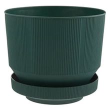 Serinova S284 Yeşil 27 cm 9 lt Lüks Dekoratif Saksı