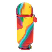 Serve Hoopup Karışık Kırmızı Sarı Kalem Çantası