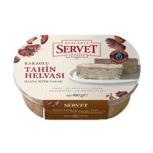 Servet 400 gr Kakaolu Tahin Helvası