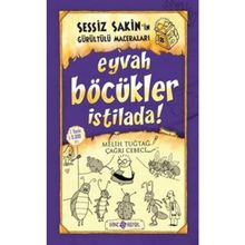 Sessiz Sakin İn Gürültürülü Maceraları 8 Eyvah Böcekler İstilada - Melih Tuğtay