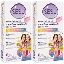 Sesu Ağdaya İlk Adım Serisi 2x24 Adet Sir Ağda Bandı
