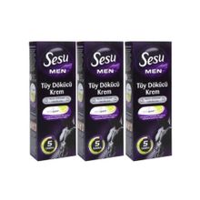 Sesu Men Erkek 3x100 ml Tüy Dökücü Krem