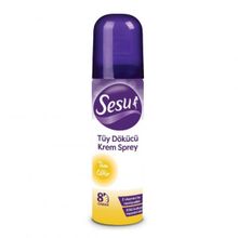 Sesu Tüm Ciltler 150x3 450 ml Tüy Dökücü Krem Spreyi
