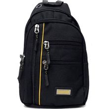Seventeen 3473-22 Siyah Çizgili Body Bag Erkek Çapraz Çanta