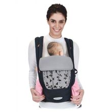 Sevi Bebe Gri Lüks Oturaklı Bebe Kanguru
