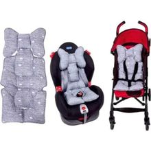 Sevi Bebe Kot Desen Puset ve Oto Koltuğu Minderi