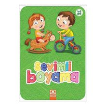 Sevimli Boyama Yeşil - Altın Kitaplar Komisyon