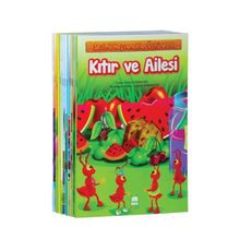 Sevimli Hayvancıklar Öykü Dizisi Düz Yazılı 10 Kitap Takım - Büyük Boy - Emine Korkmazer