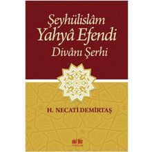 Şeyhülislam Yahya Efendi Divanı Şerhi - H. Necati Demirtaş