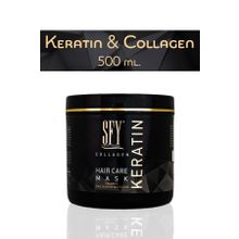 SFY Keratin Collagen 500 ml Professional Onarıcı Saç Bakım Maskesi